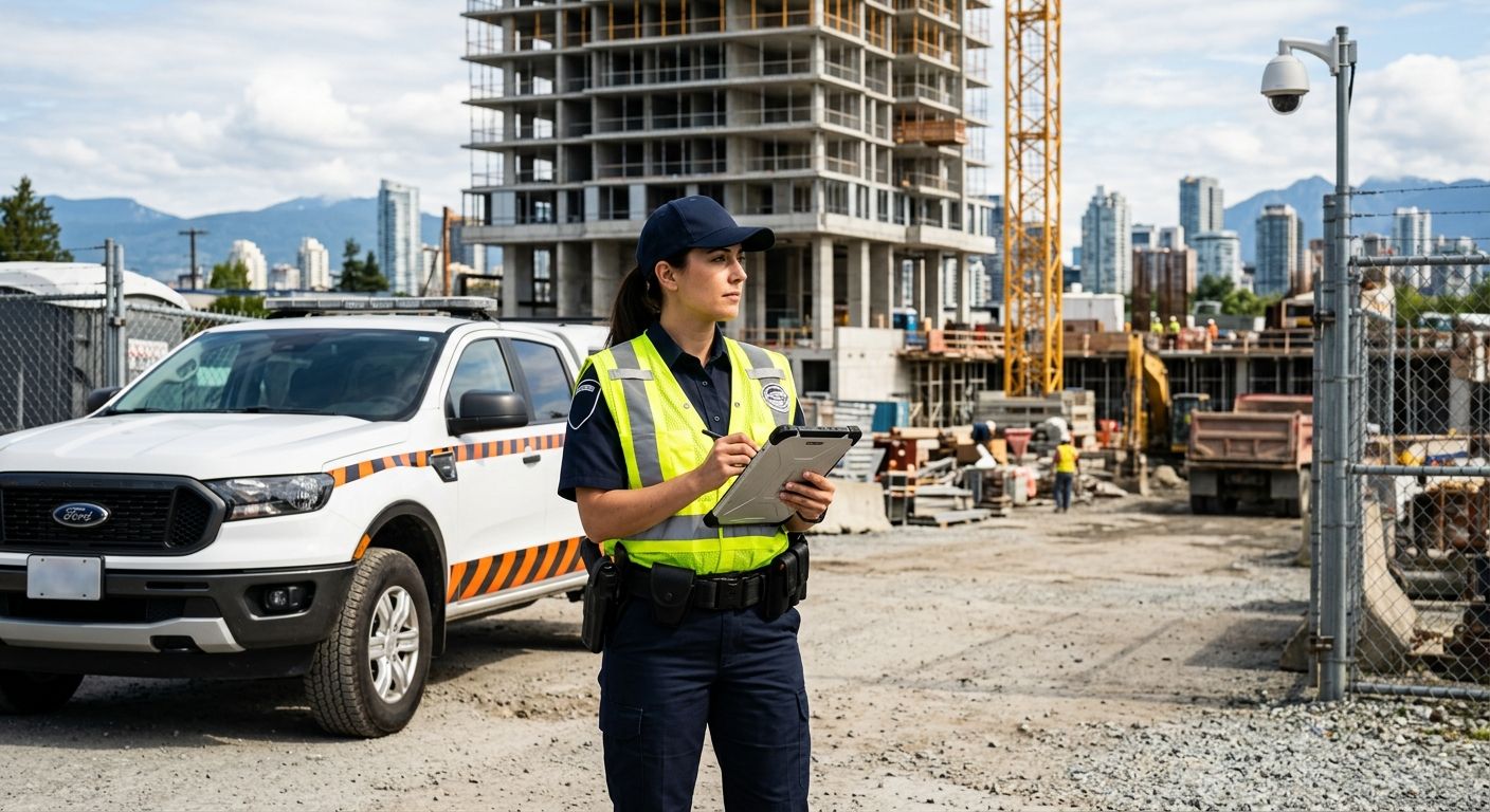 Construction Site Security Vancouver: Mobile Patrol & Live Monitoring